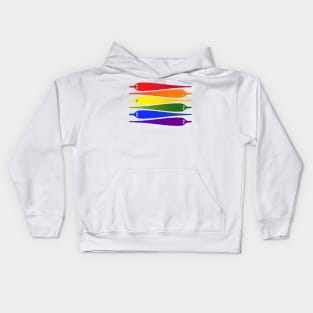 GAY WORM Kids Hoodie